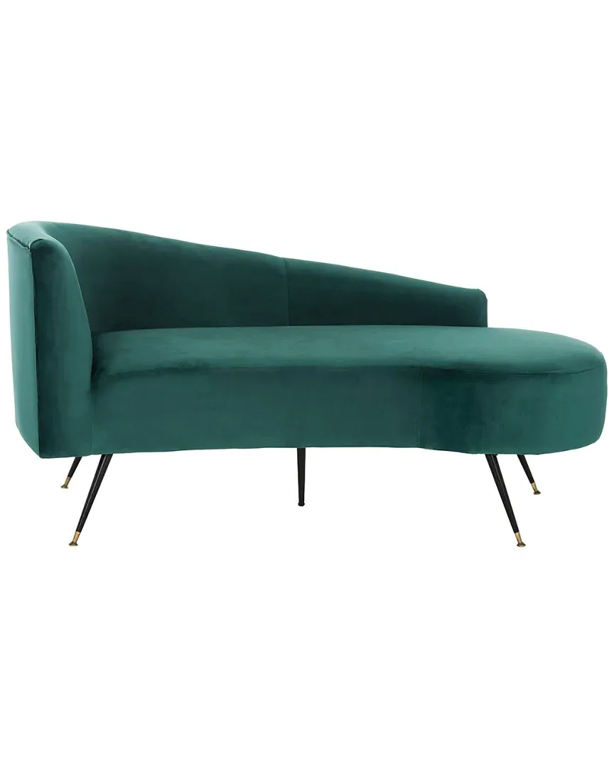 Evangeline Parisian Settee - Emerald, Iron image