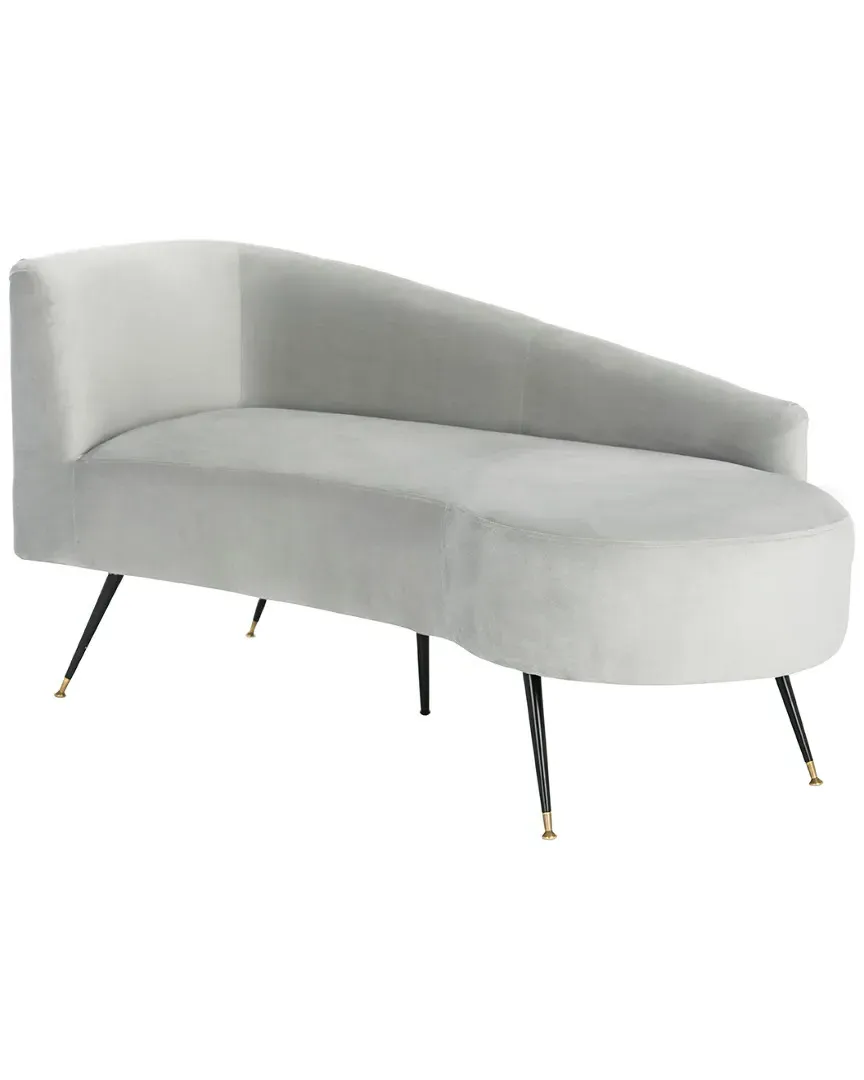 Evangeline Parisian Settee - Grey, Iron