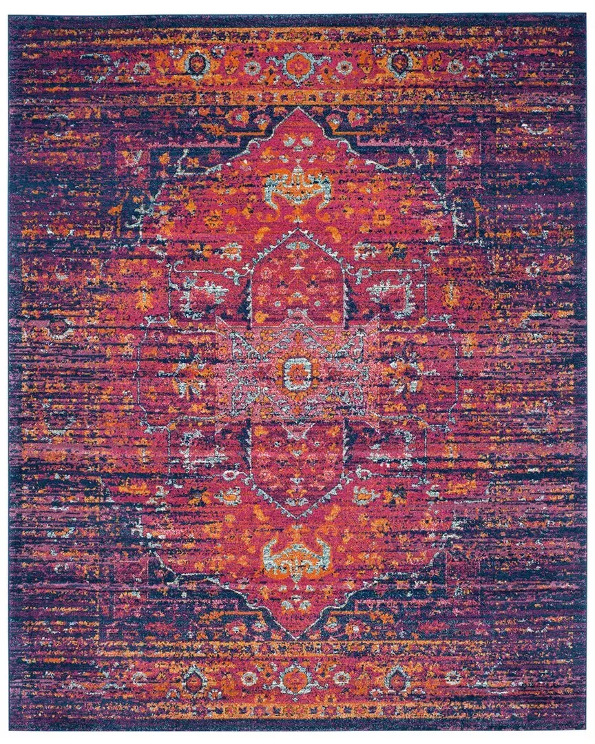 Evoke Power-Loomed Rug - Blue image