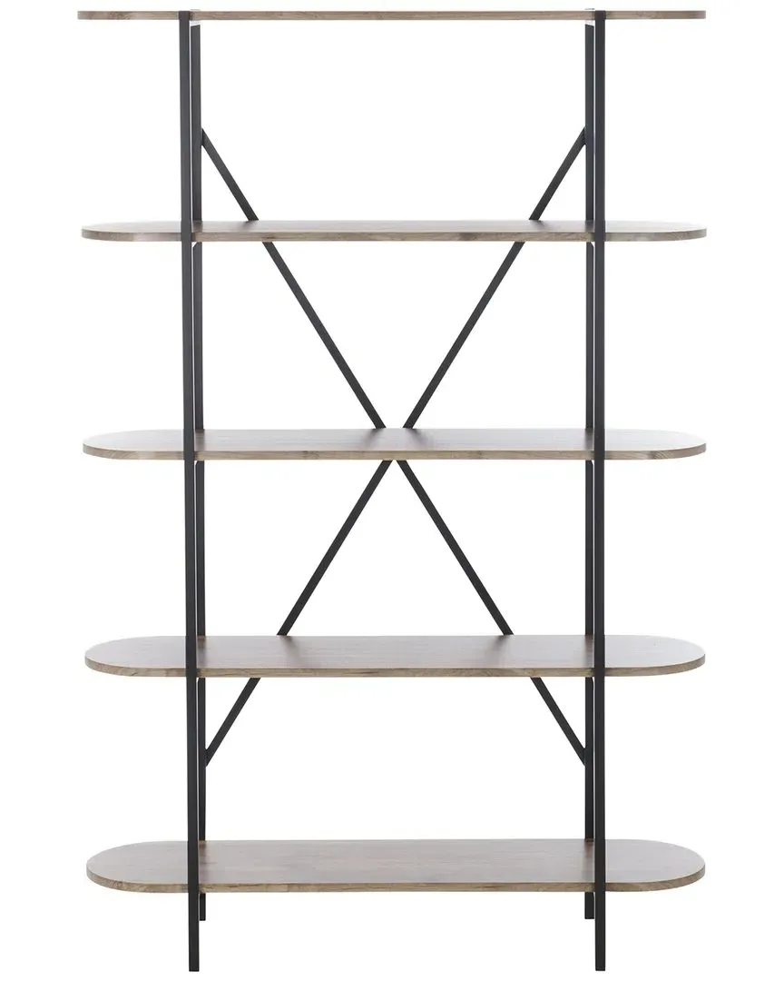 Figaro 4-Tier Bookcase - Brown, MDF image