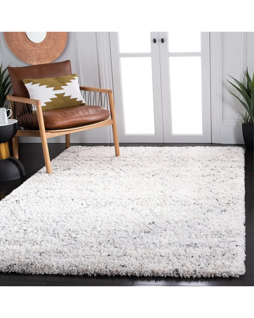 Fontana Shag Power Loomed Rug - Ivory, Polypropylene image