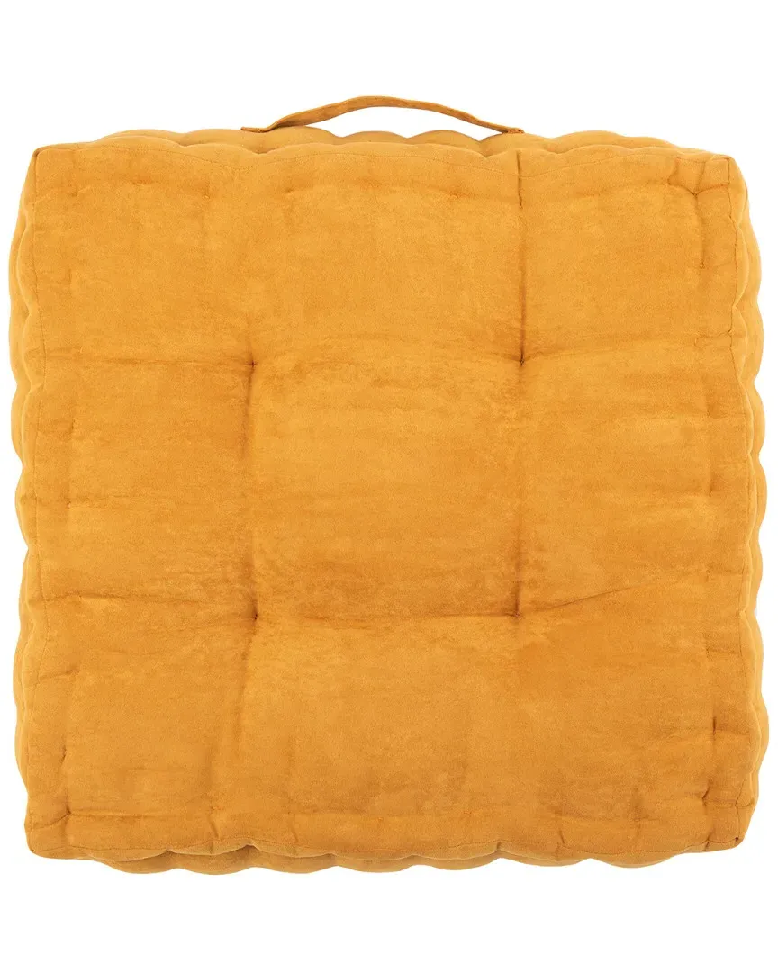 Gardenia Floor Pillow - Ginger, Polyester image