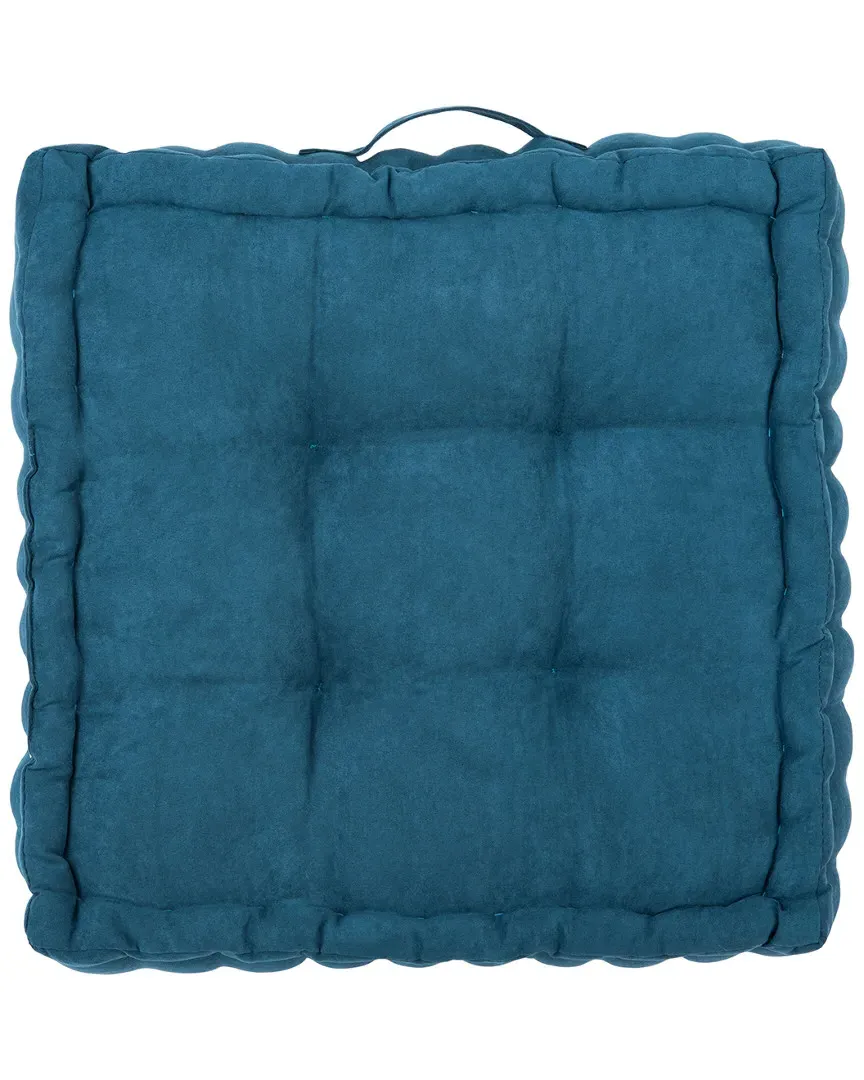 Gardenia Floor Pillow - Hunter Green, Polyester