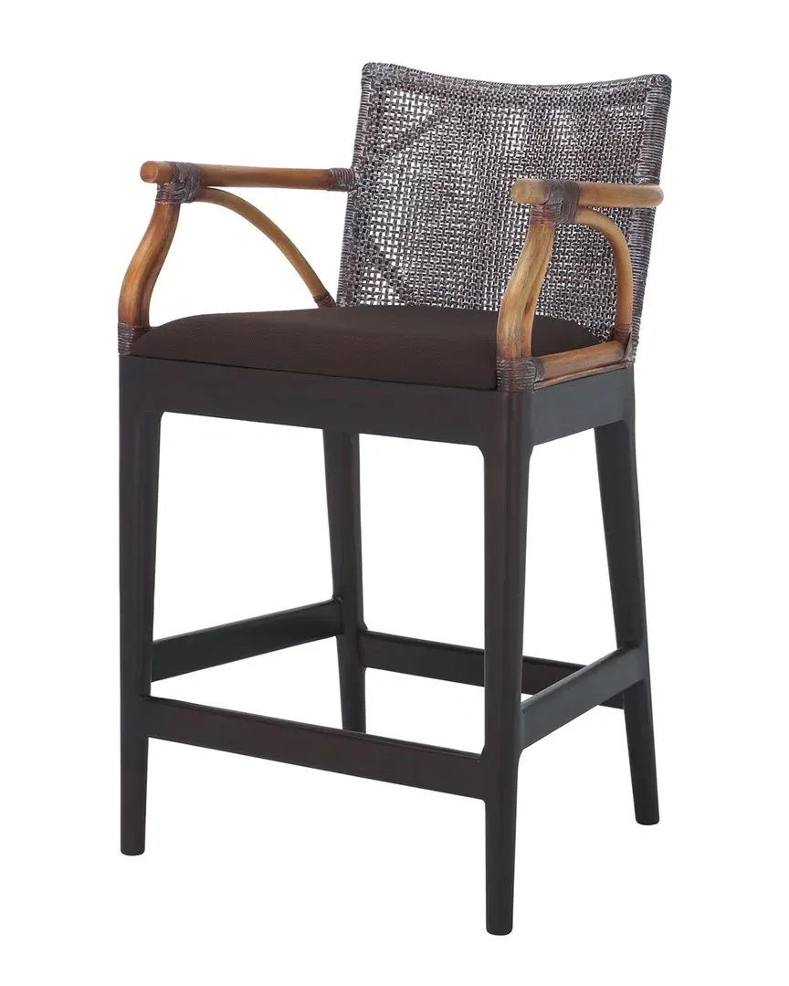 Gianni Counter Stool - Brown, Rattan image