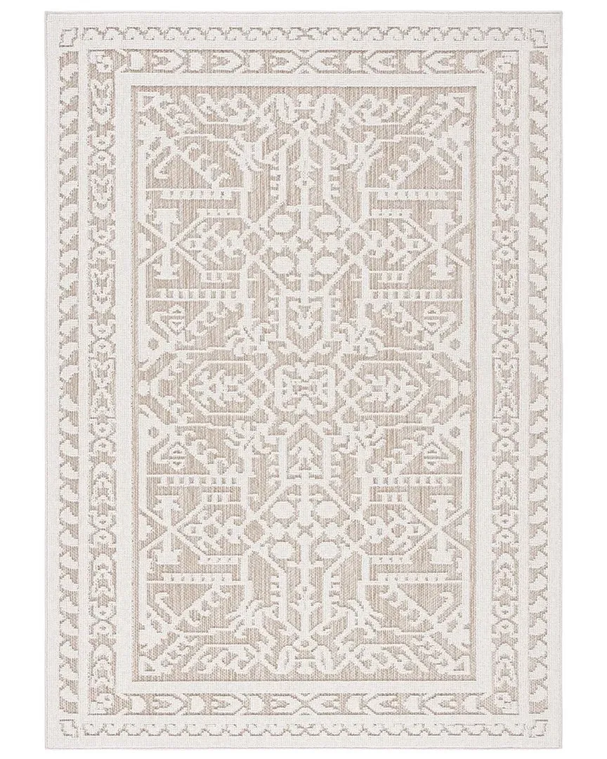 Global Power Loomed Rug - Beige, Polypropylene