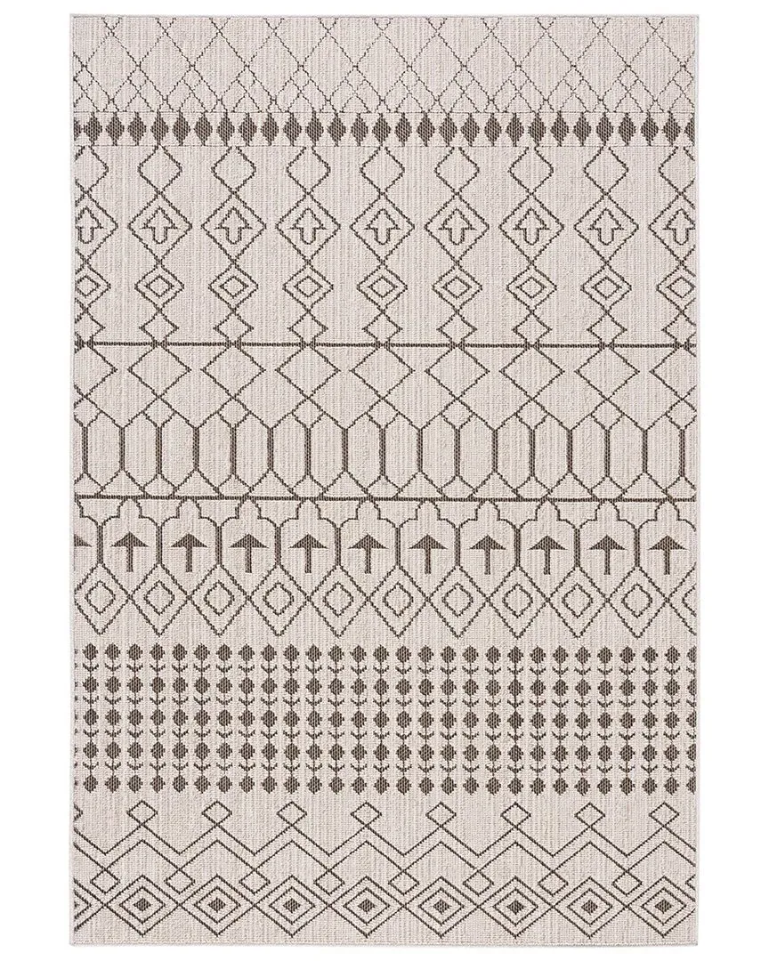 Global Power Loomed Rug - Beige, Polypropylene