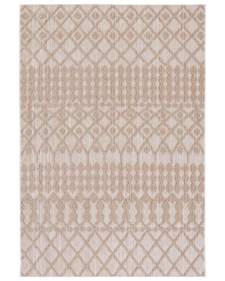 Global Power Loomed Rug - Beige, Polypropylene