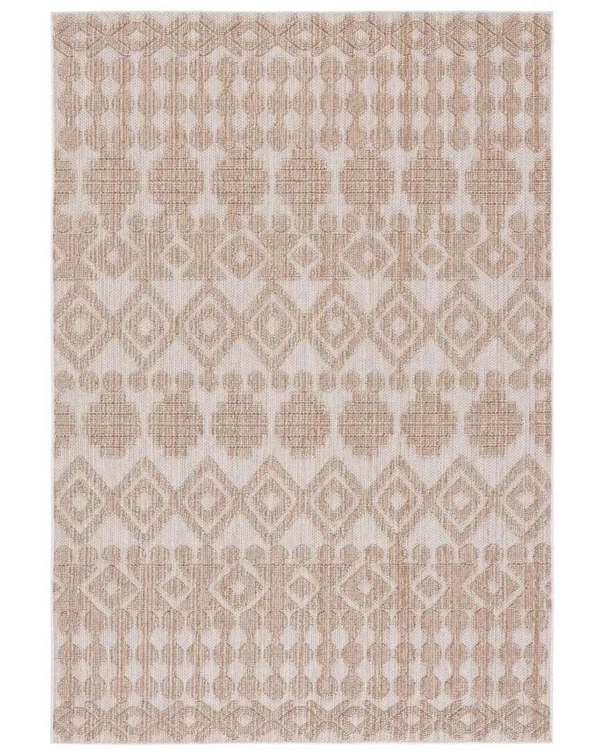 Global Power Loomed Rug - Beige, Polypropylene