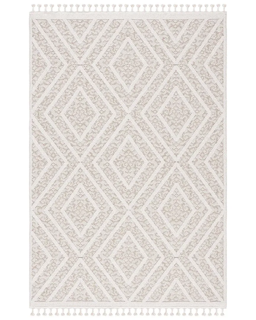 Global Power Loomed Rug - Beige, Polypropylene