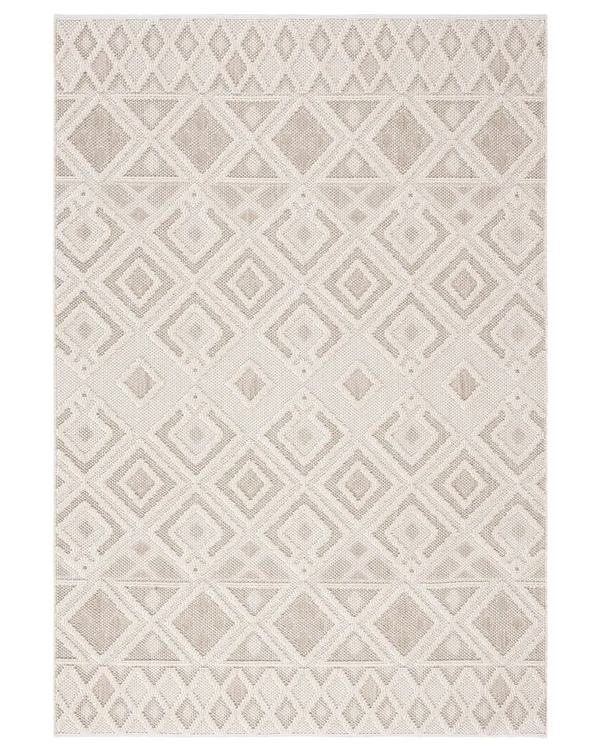 Global Power Loomed Rug - Beige, Polypropylene