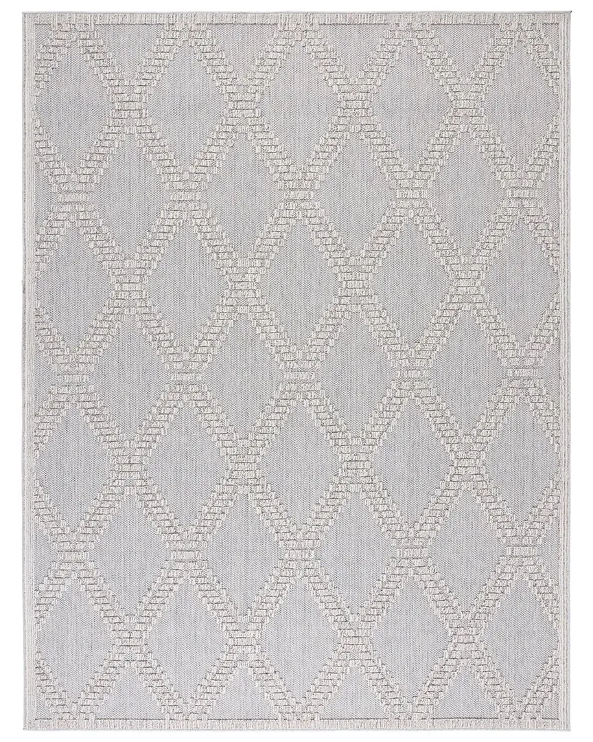 Global Power Loomed Rug - Grey, Polypropylene