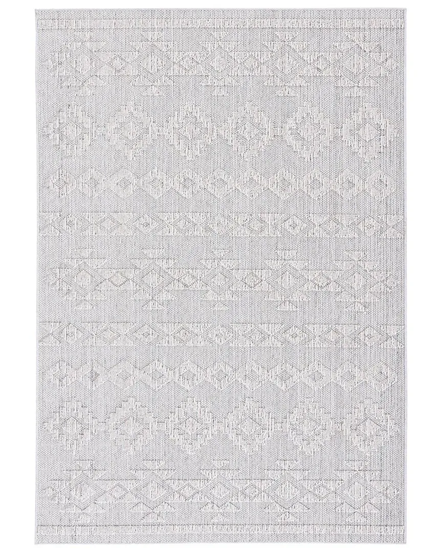 Global Power Loomed Rug - Grey, Polypropylene