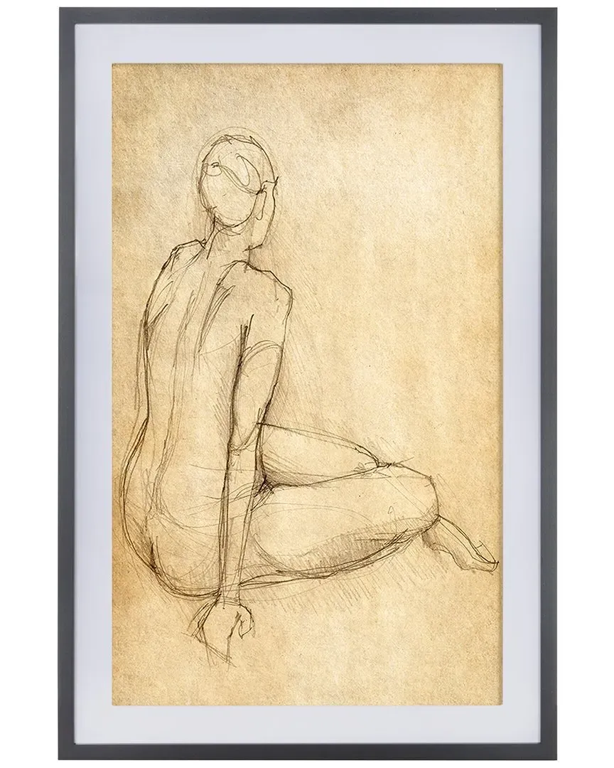 Go Figure 24x36 Wall Art - Antique Ivory, Black image