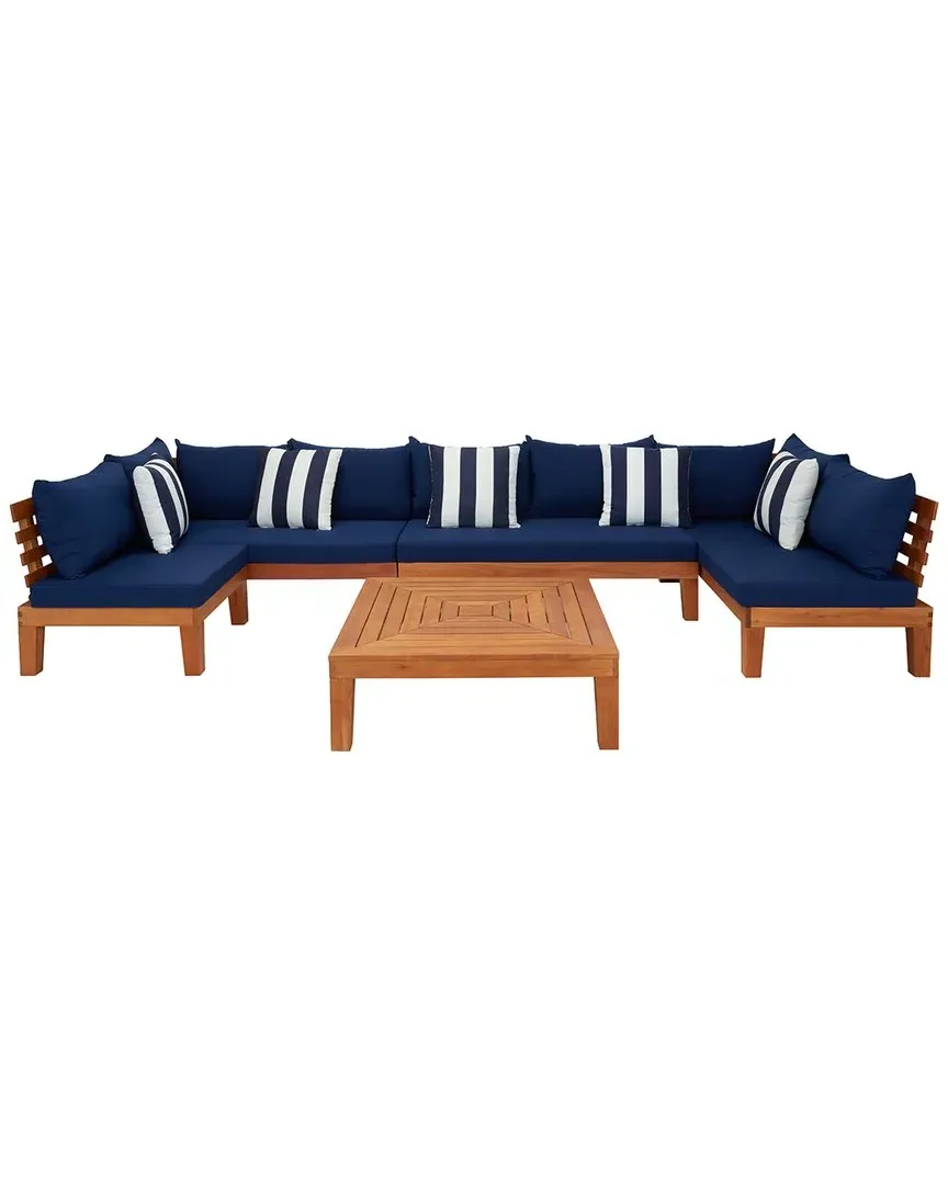 Granton 5-Piece Outdoor Living Set - Eucalyptus Wood