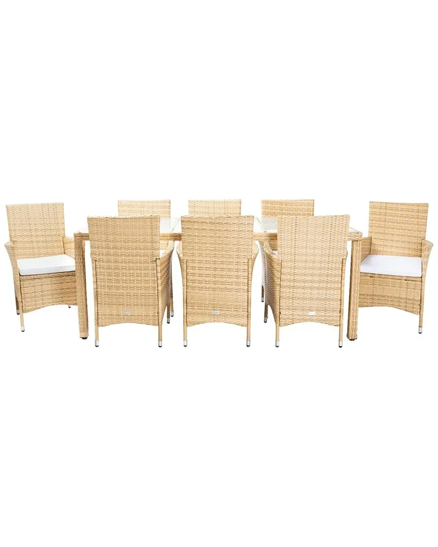 Hailee Outdoor Dining Set - Natural, Wicker image