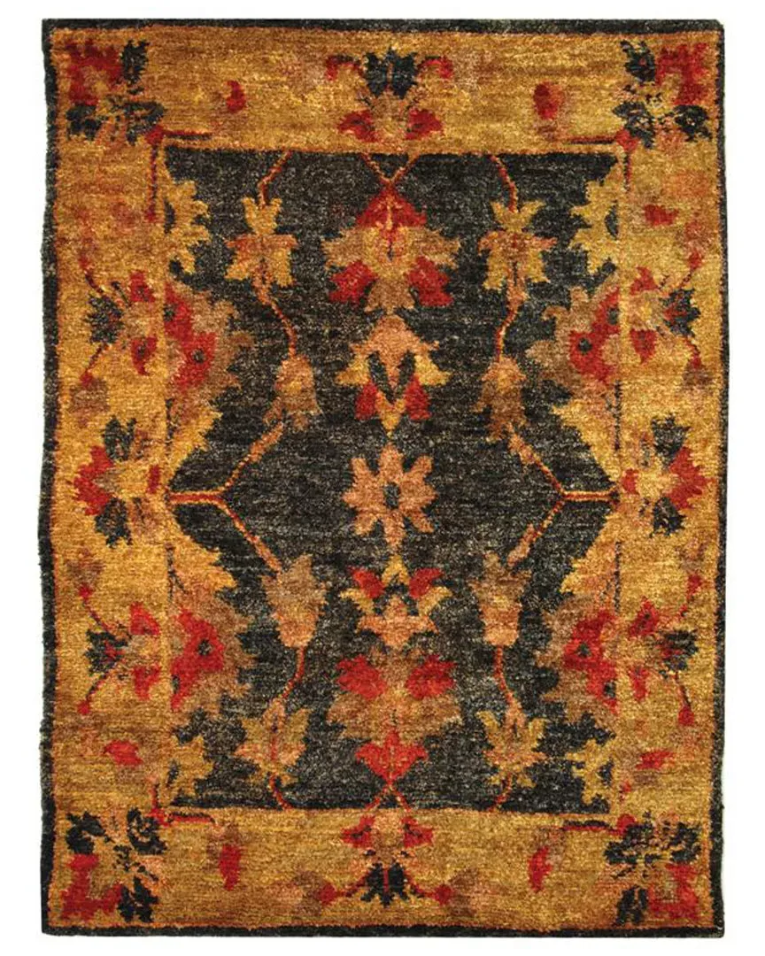 Hand-Tufted Rug - Charcoal, Hemp image