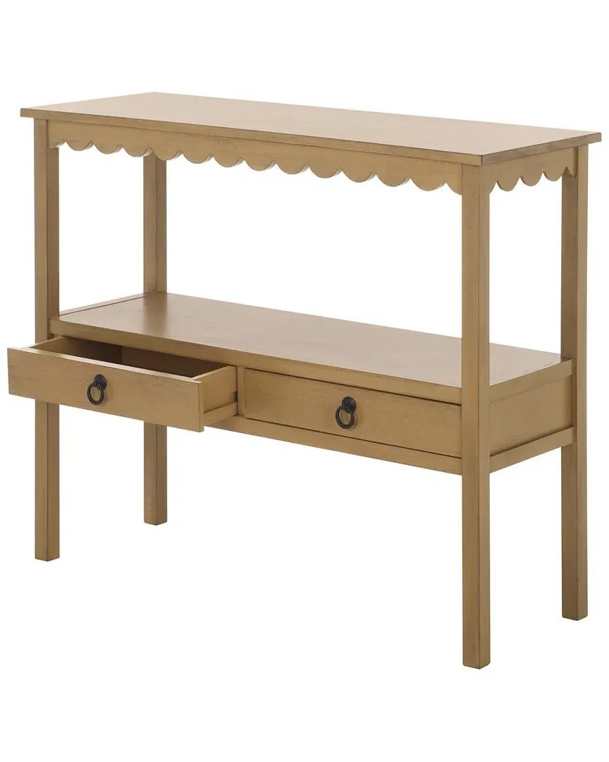Haven 2-Drawer Console - Desert Brown, Wood