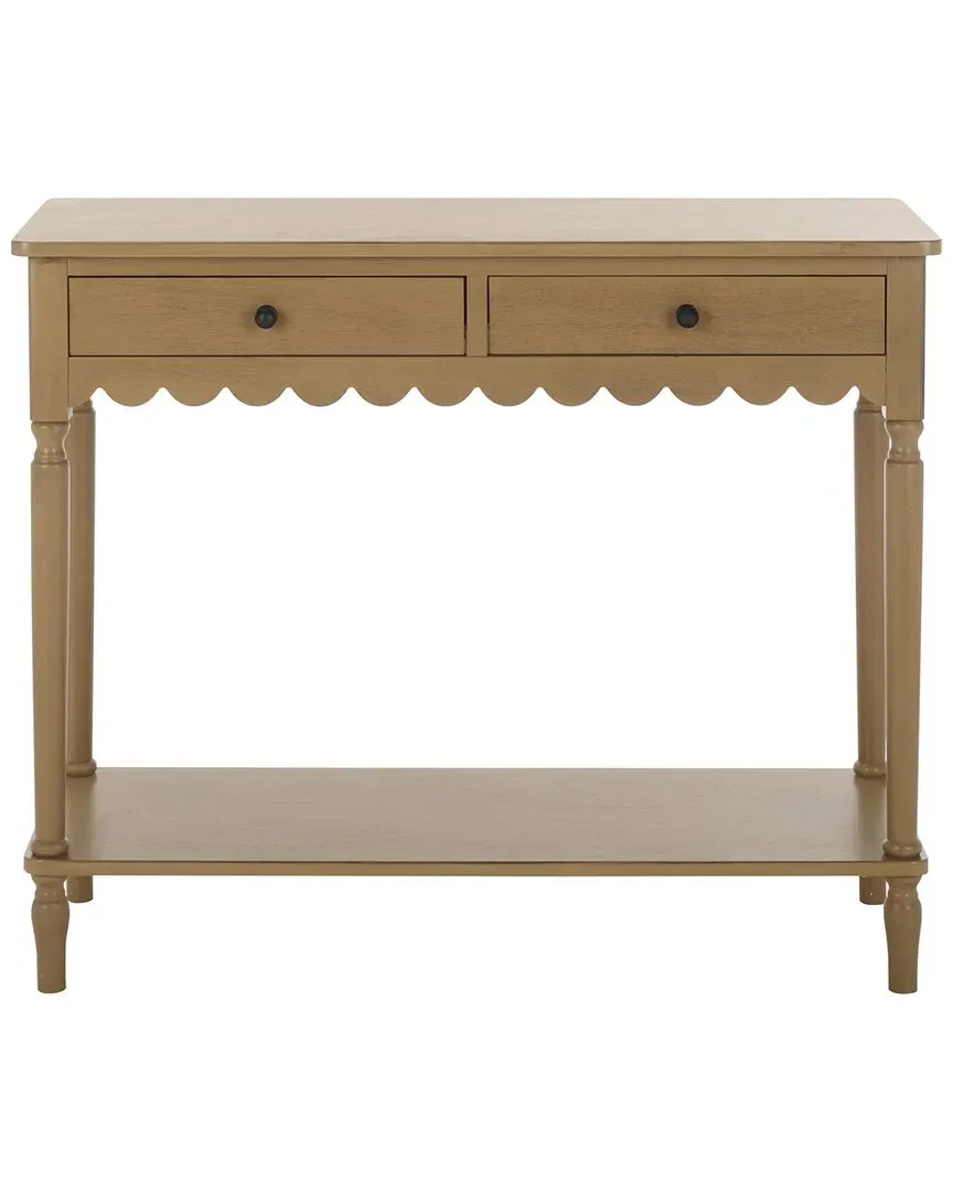 Haven 2-Drawer Small Console - Desert Brown, Wood image