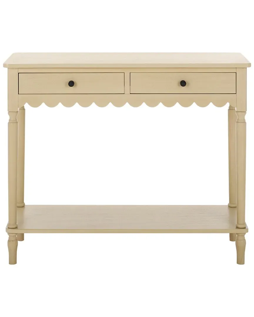Haven 2-Drawer Small Console - Natural, Wood