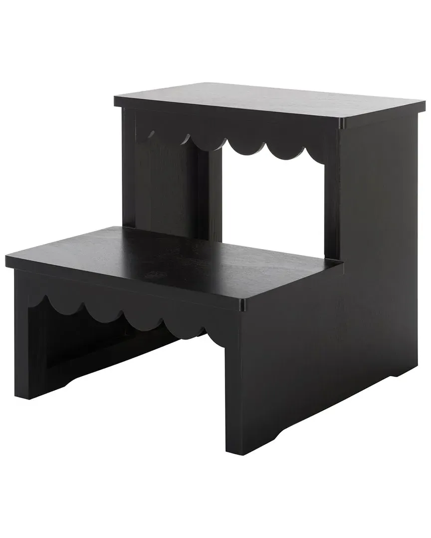 Haven 2-Step Stool - Black, Wood image
