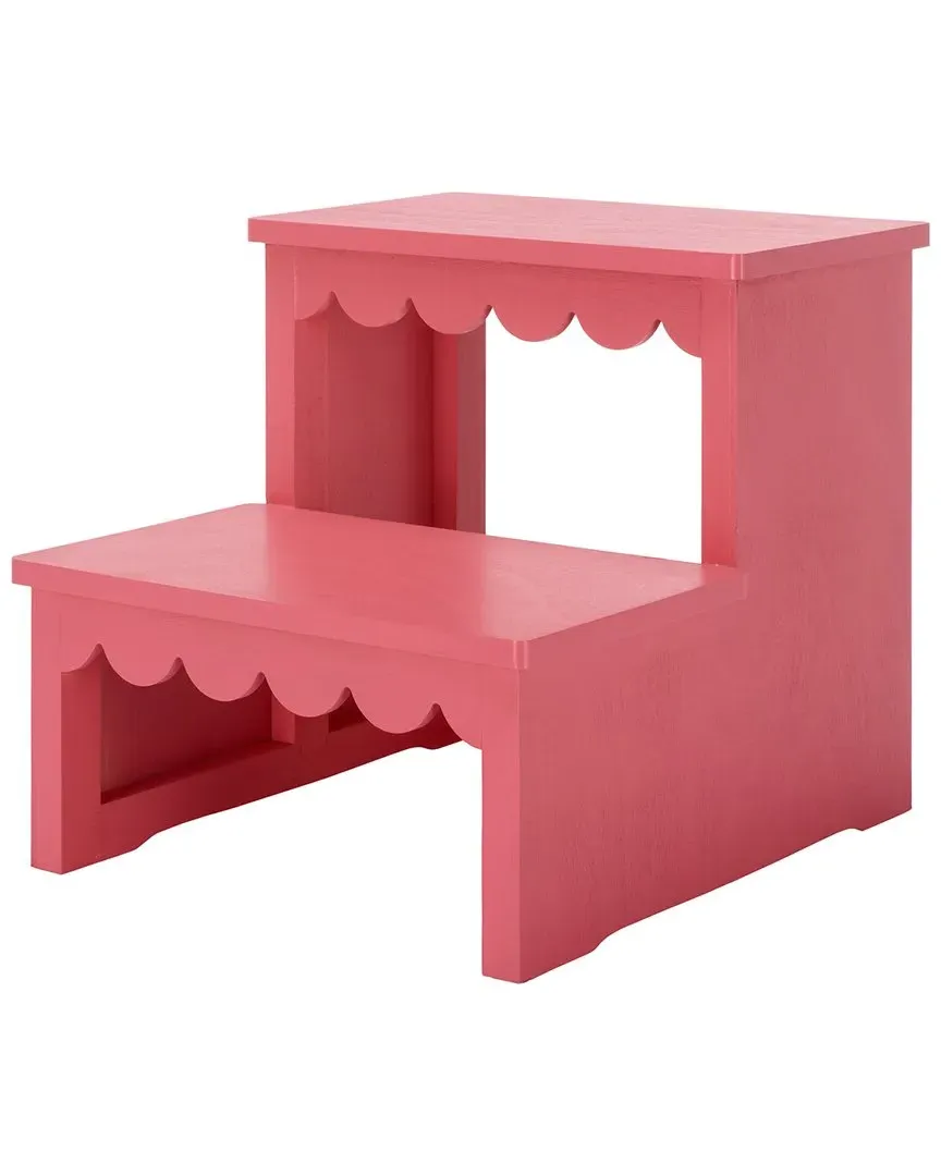 Haven 2-Step Stool - Rose, Wood