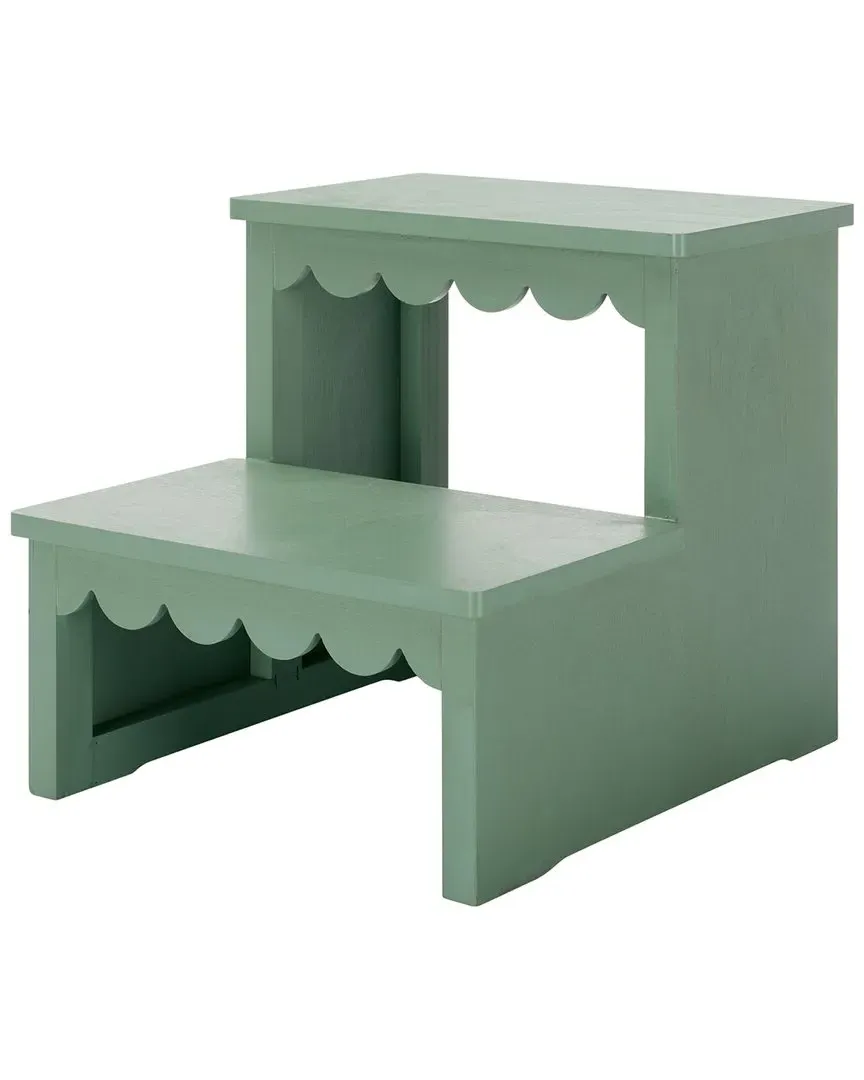 Haven 2-Step Stool - Sage Green, Wood