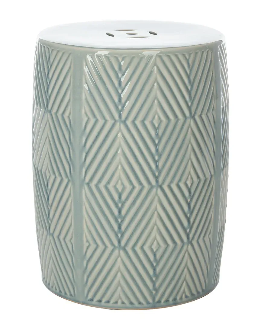 Hemdi Garden Stool - Blue, Ceramic image