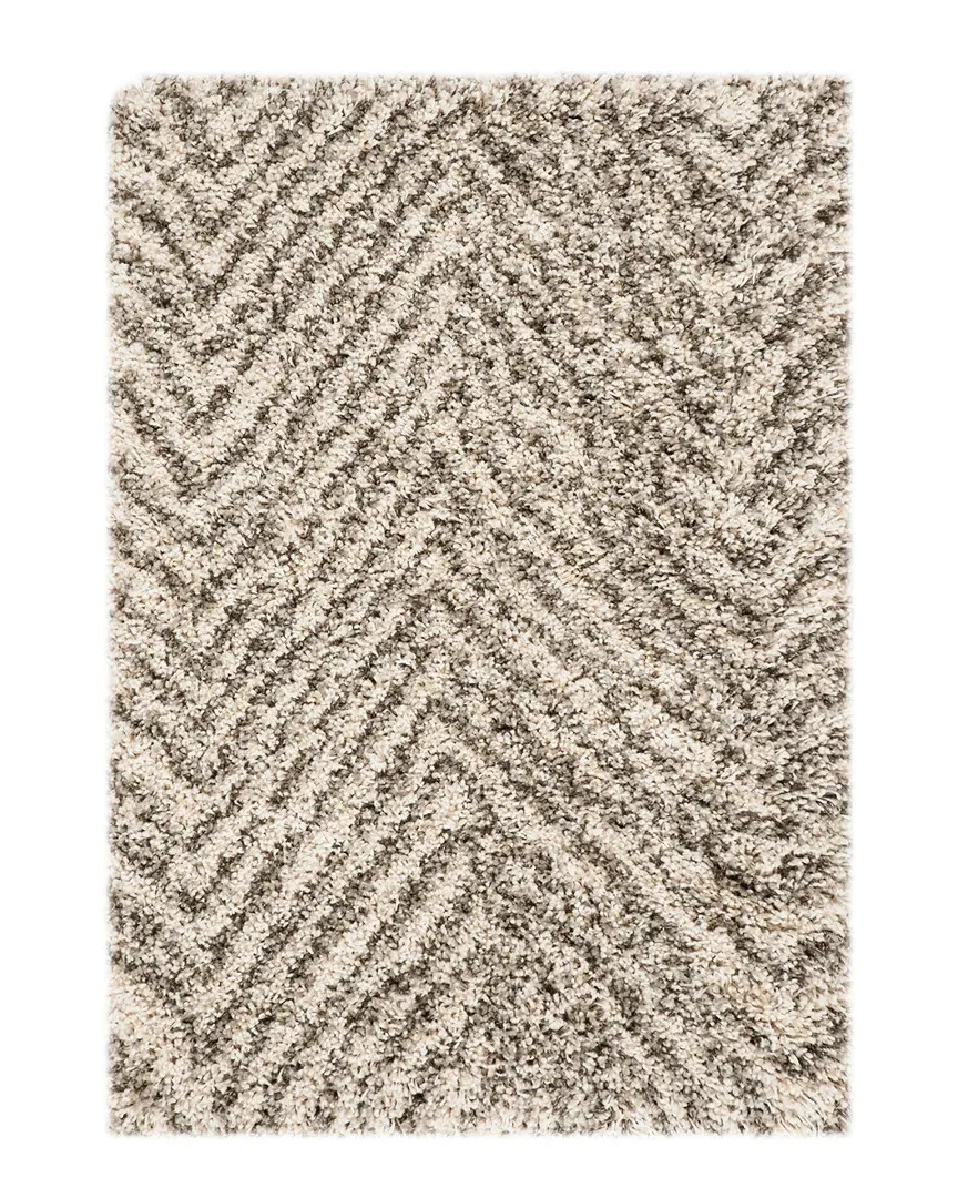 Hudson Shag Rug - Grey, Polypropylene
