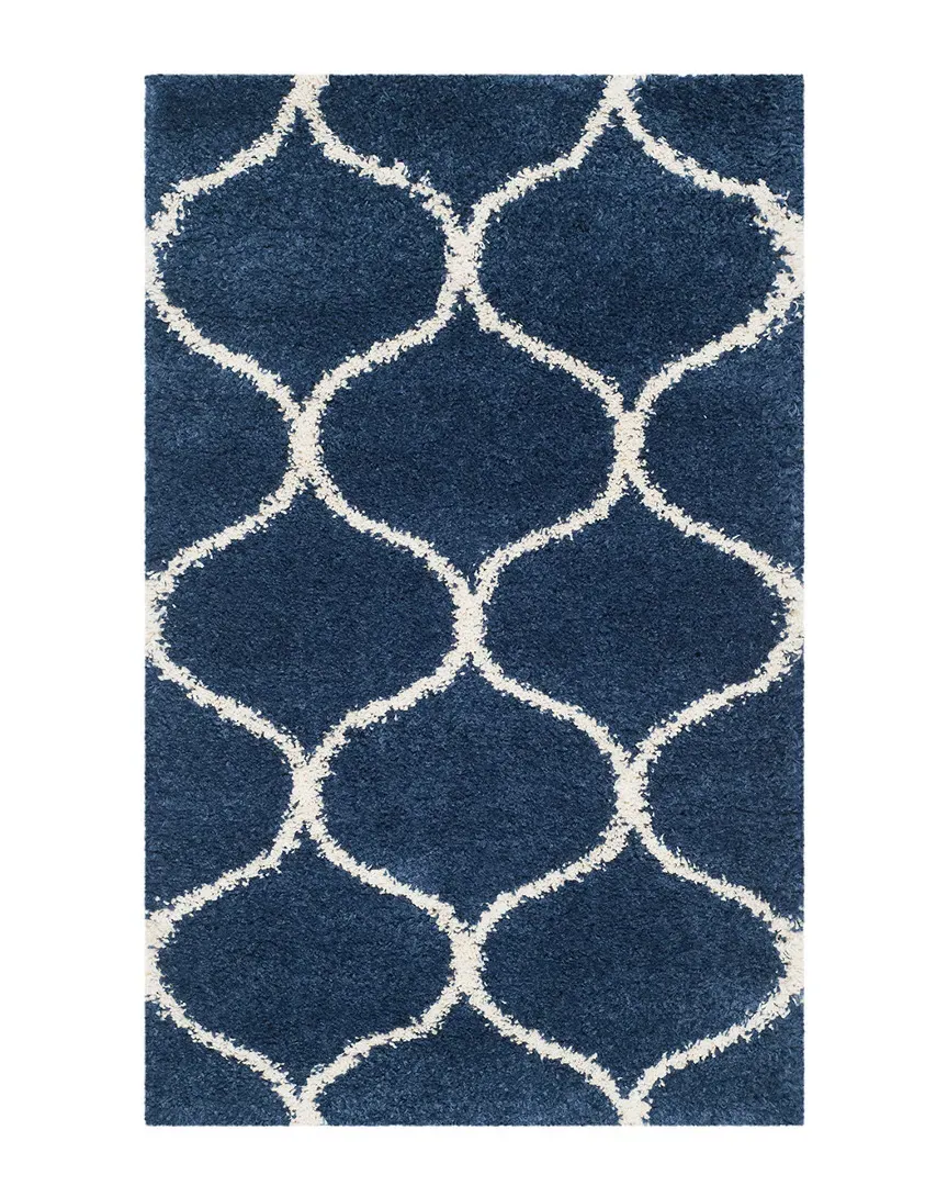 Hudson Shag Rug - Navy, Polypropylene