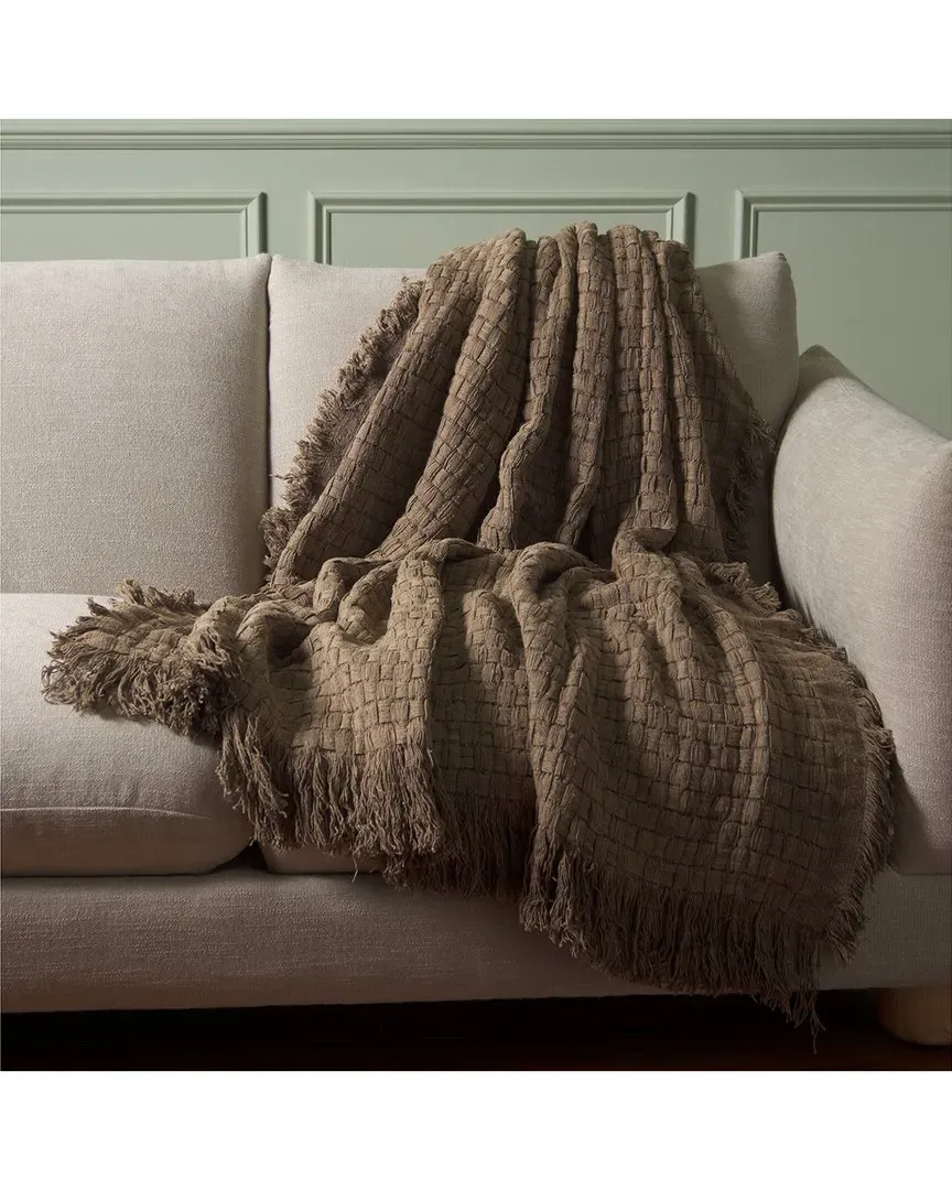 Inaya Throw - Natural, Cotton