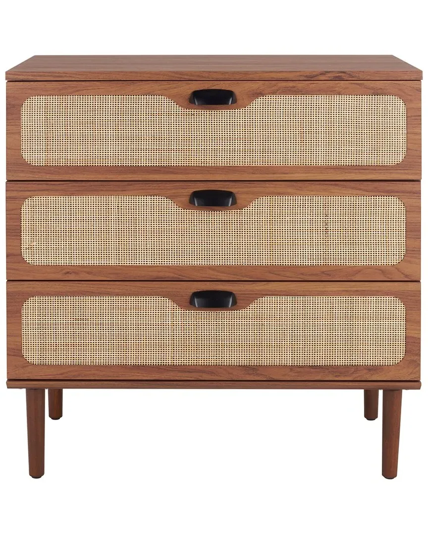 Irelia 3 Drawer Chest - Walnut, Wood image