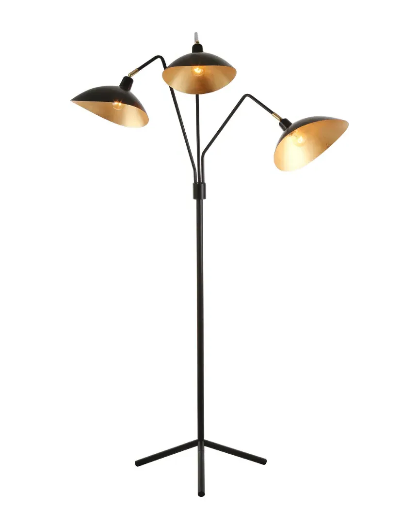 Iris Floor Lamp - Black, Metal image