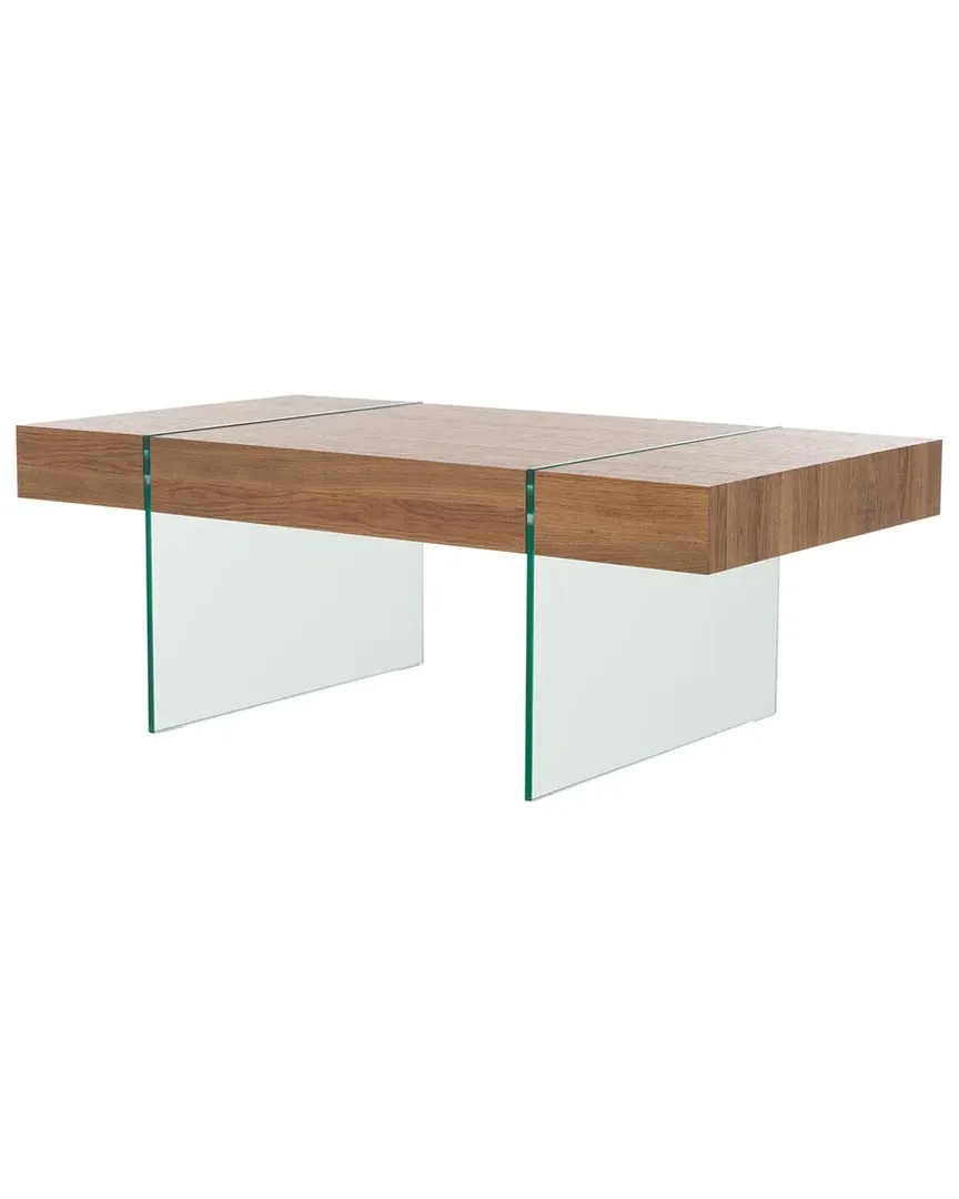Jacob Rectangular Coffee Table - Natural Brown, Wood image