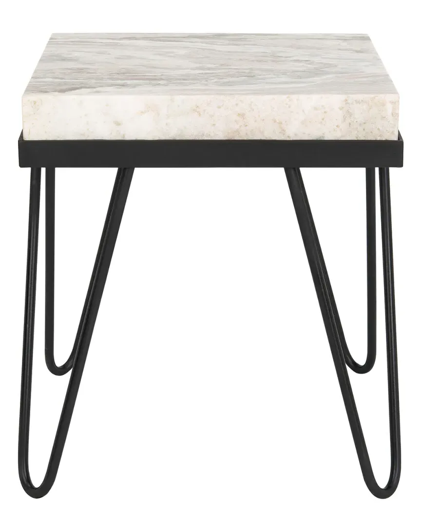 Jada Stone Top Accent Table - Grey, Marble