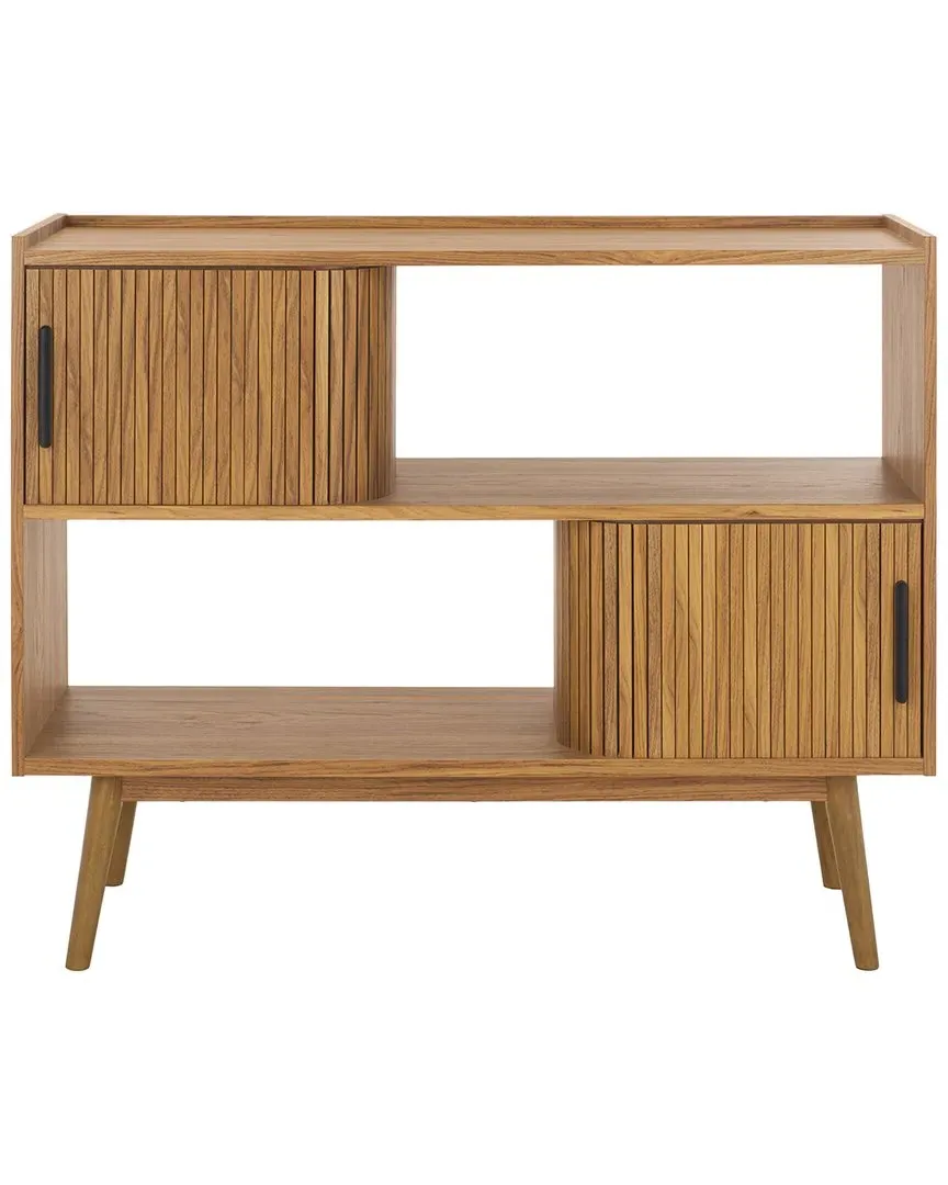 Javante Tambour Door Media Stand - Oak image