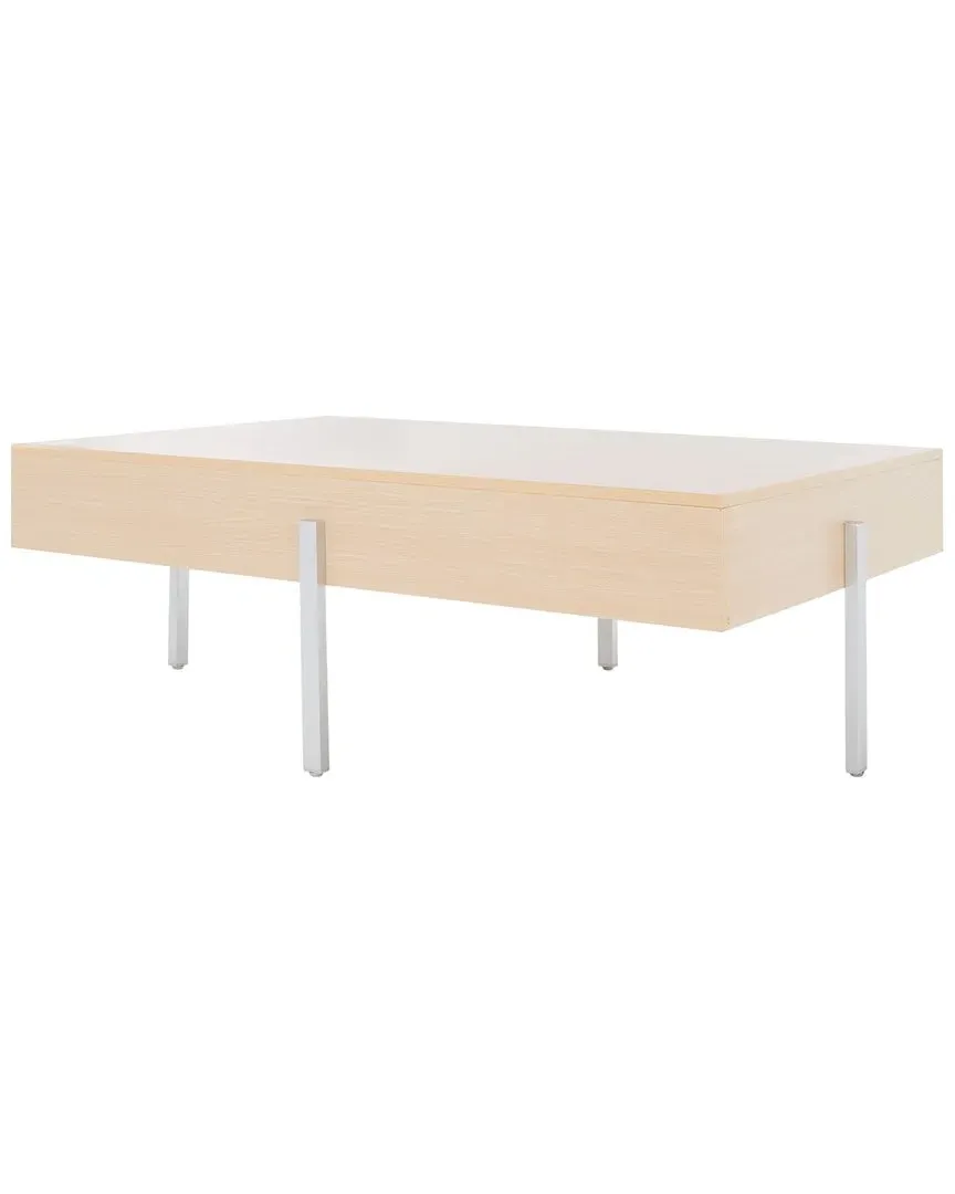 Jaxith Rectangular Coffee Table - Natural, Melamine image
