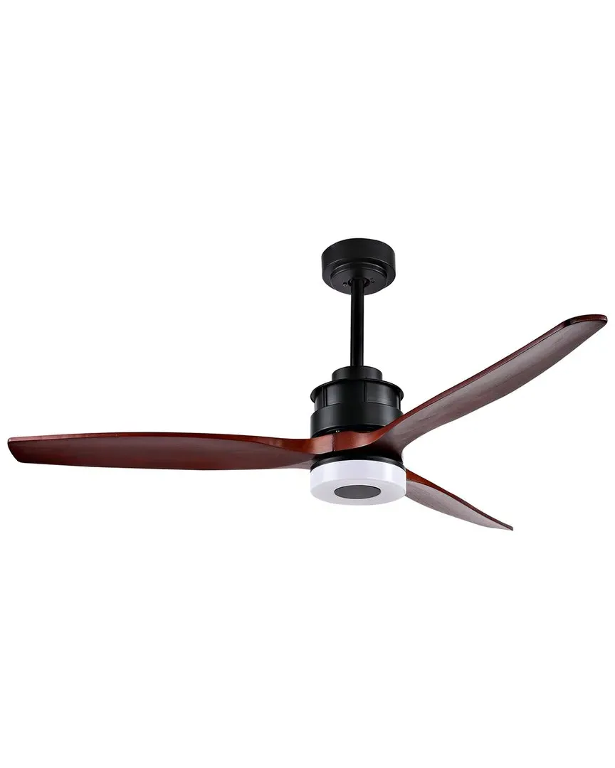 Jemper 52-Inch Ceiling Light Fan - Coffee