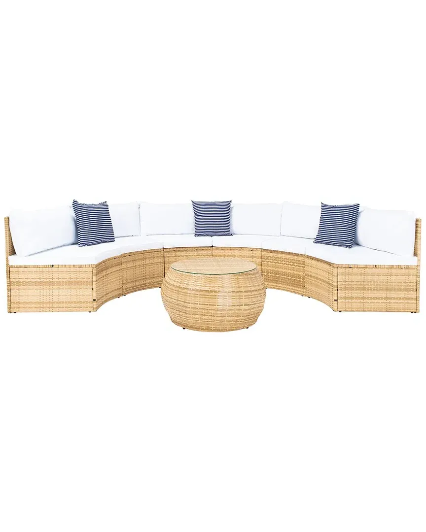 Jesvita Outdoor Living Set - Natural, Wicker image