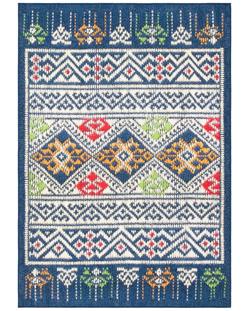 Journey Area Rug - Blue, Polyamide