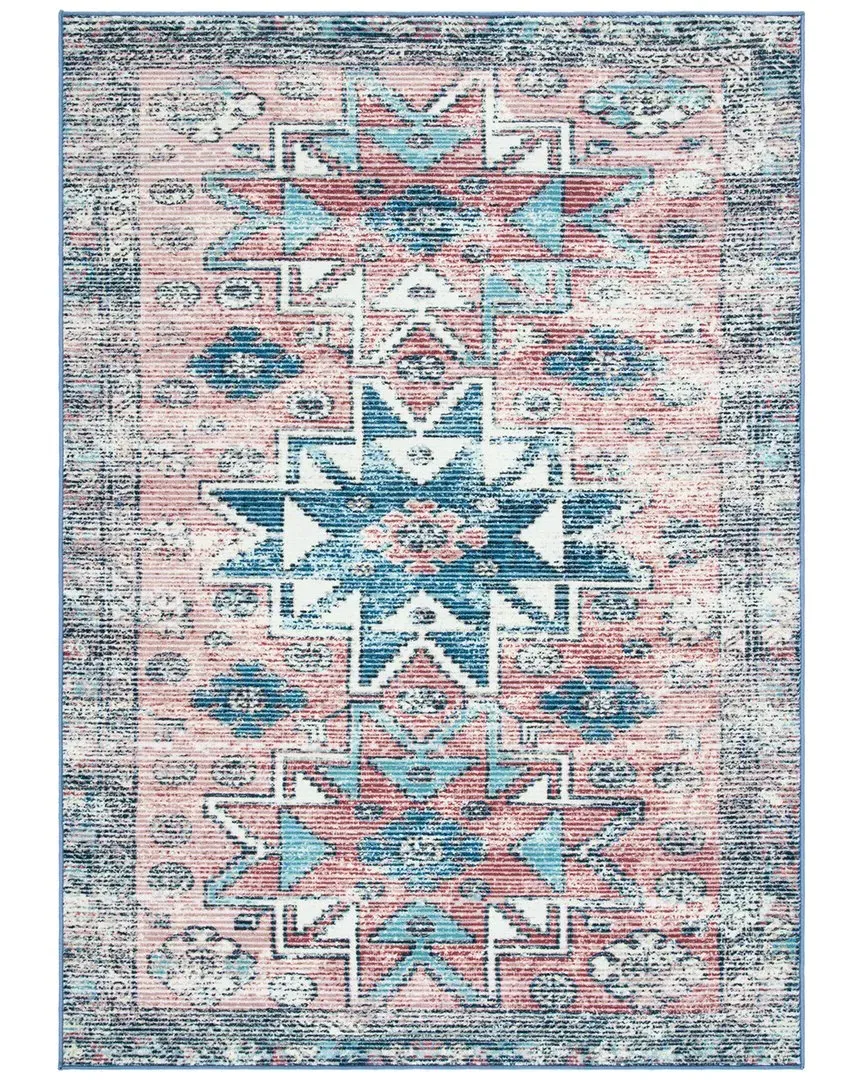 Journey Area Rug - Pink, Polyamide