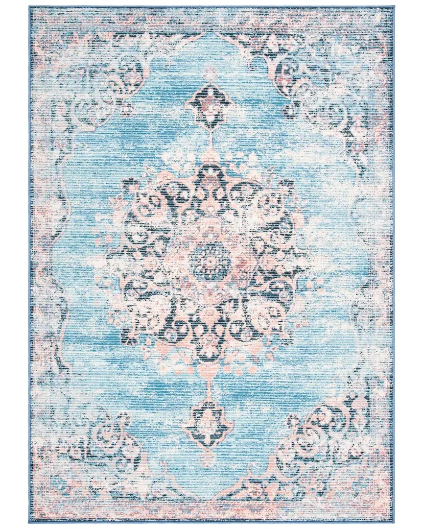 Journey Area Rug - Turquoise, Polyamide