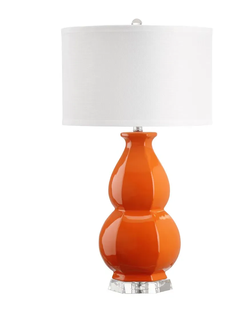 Juniper 30in Table Lamp - Orange, Ceramic image
