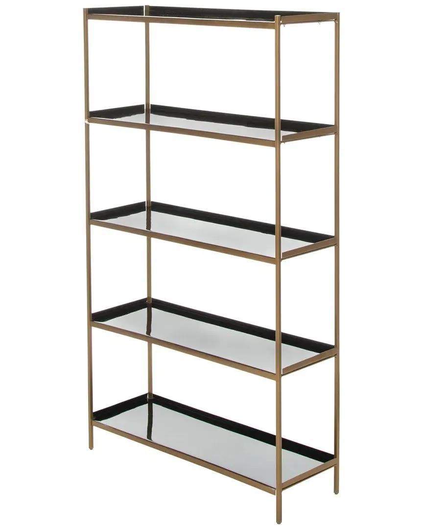 Justine 5 Tier Etagere - Black, Metal