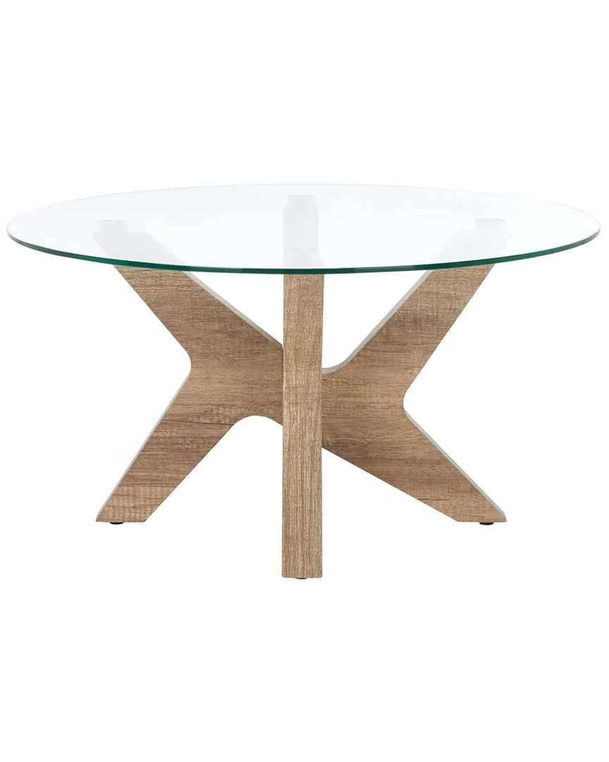 Kaera Coffee Table - Brown, Glass image