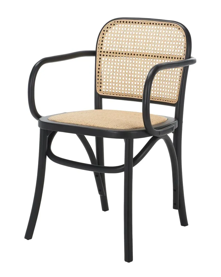 Keiko Cane Dining Chair - Black image