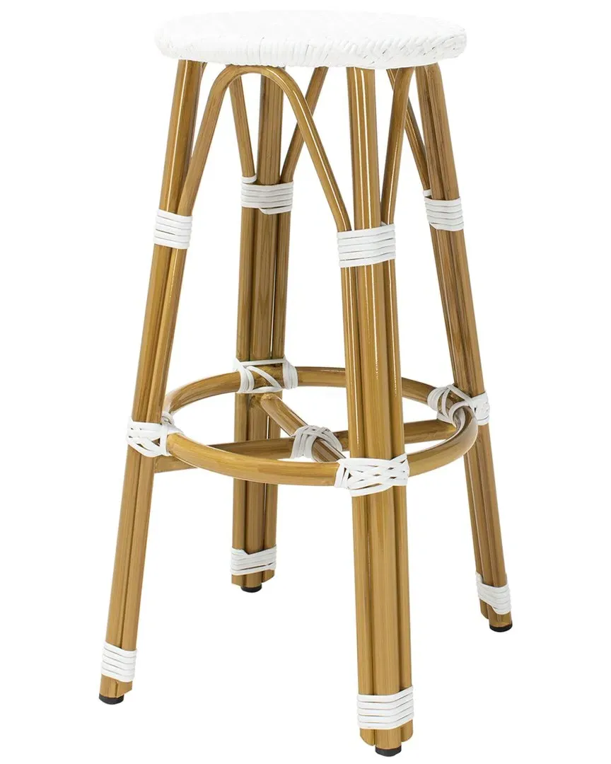 Kelsey Counter Stool - White, Wicker image