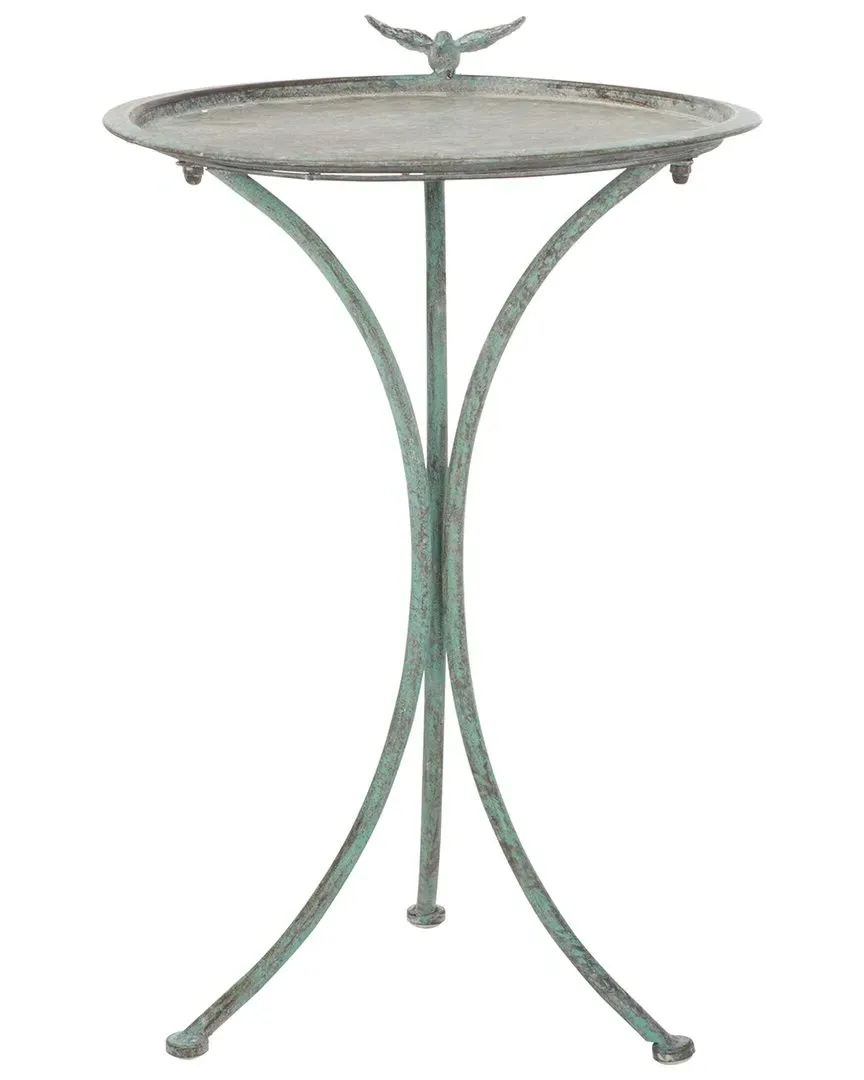 Kensi Bird Bath - Antique Dark Green, Iron image