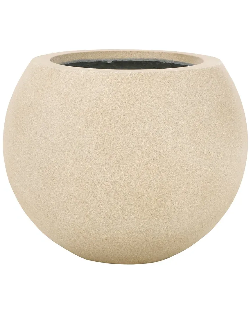 Kenslia Orb Planter Pot - Beige, Ficonstone image