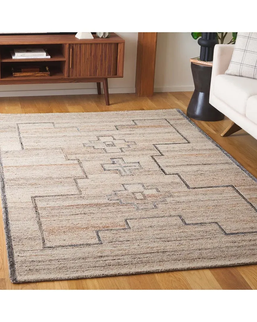 Kenya Hand Tufted Rug - Brown, Wool-Blend