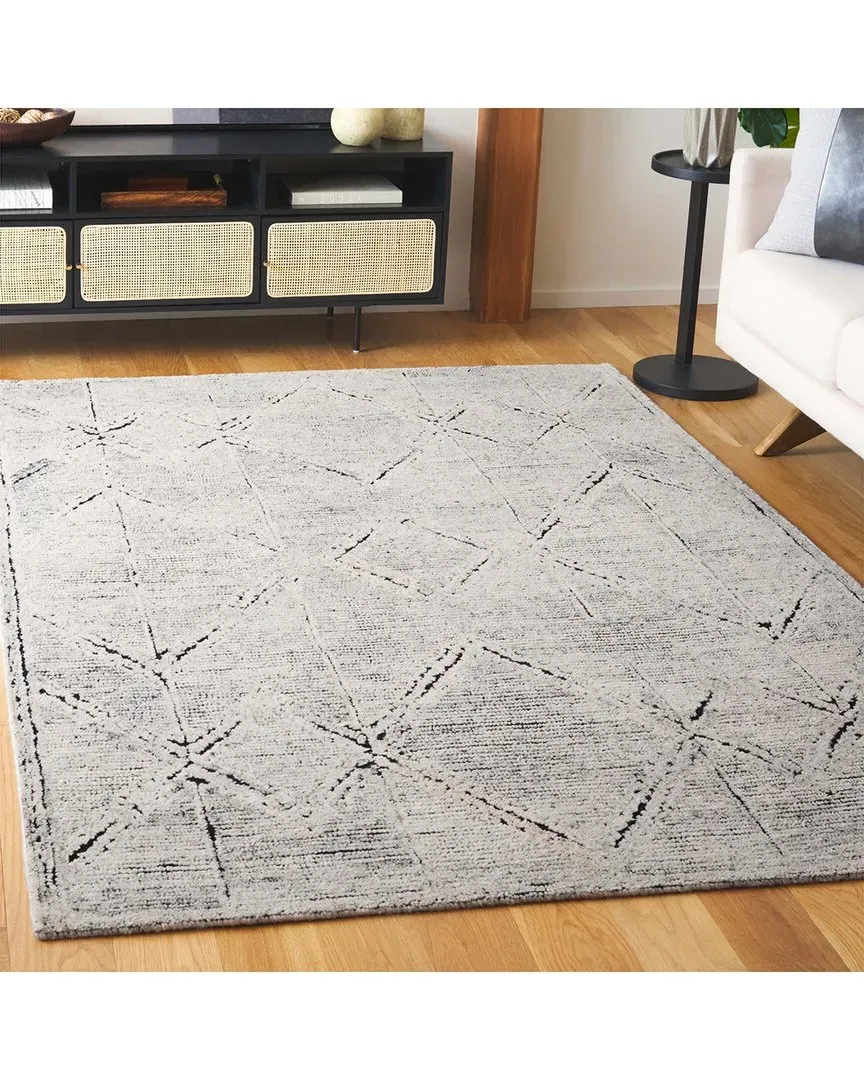 Kenya Hand Tufted Rug - Ivory, Wool-Blend